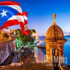 T136 El Morro & PR Flag